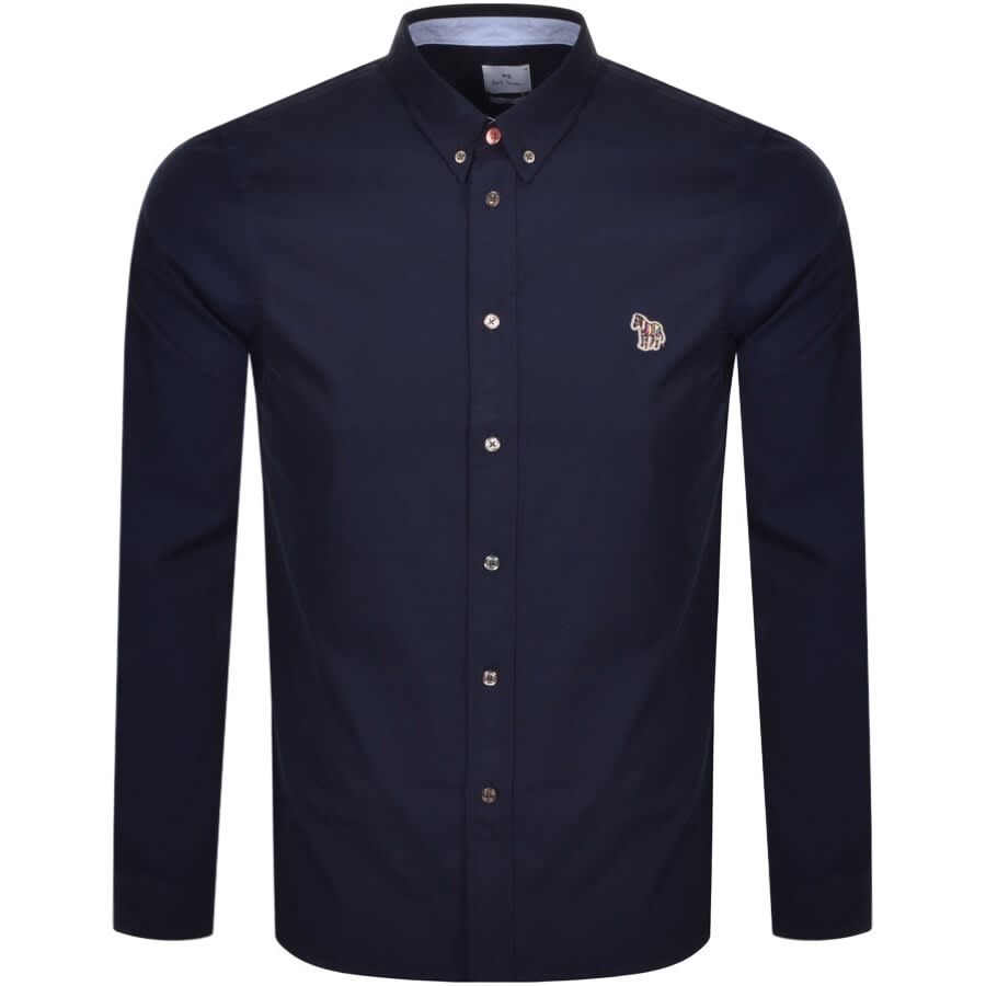 Paul Smith Long Sleeved Tailored Shirt Navy | Mainline Menswear us